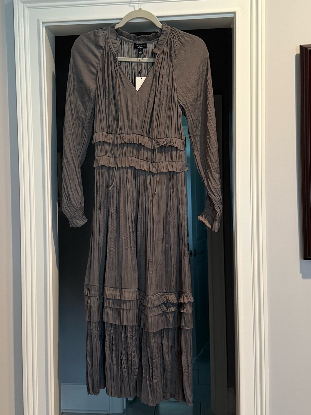 Current Air long sleeve midi dress
